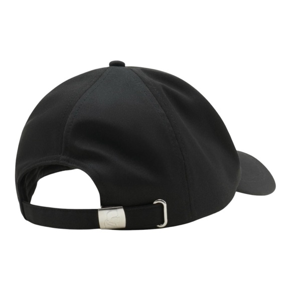 Karl Lagerfeld Black Cap with Embroidered Accents NWOT - Picture 3 of 3